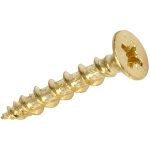 2" Brass screw thick