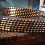 Black and gold Tape 6line