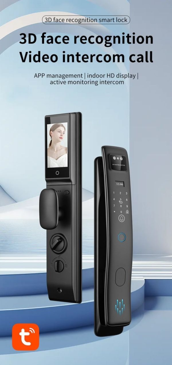 Smart door lock with camera